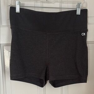 GAP Black Athletic Shorts High Waist Stretch